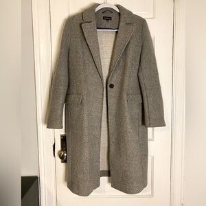 Topshop Coat in Grey. Good condition.